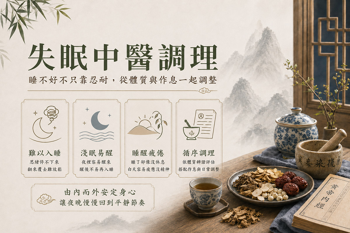 思恩堂中醫診所睡眠照護圖文